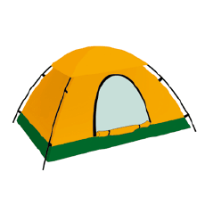2 Persons Camp Tent