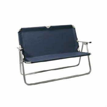 Double Beach Chair With Alu.armrest