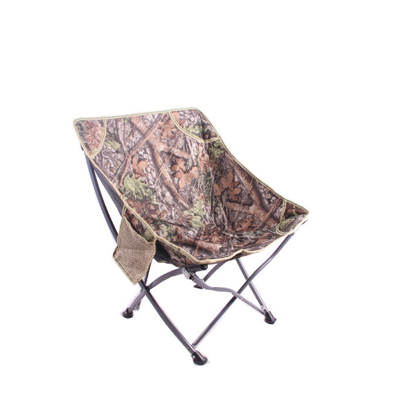 Embosk folding chair with mesh pocket