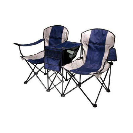 Double  Armchair with M/table&Mesh Storage