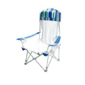 Auto-Back Mesh Beach Chair