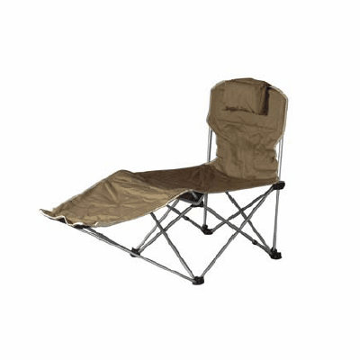 Lounger Chair with Pillow and Footrest