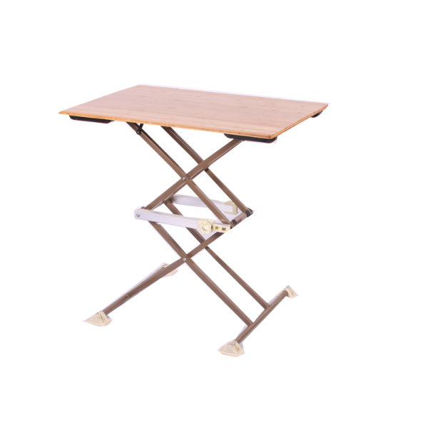 Adjustable height Bamboo Table