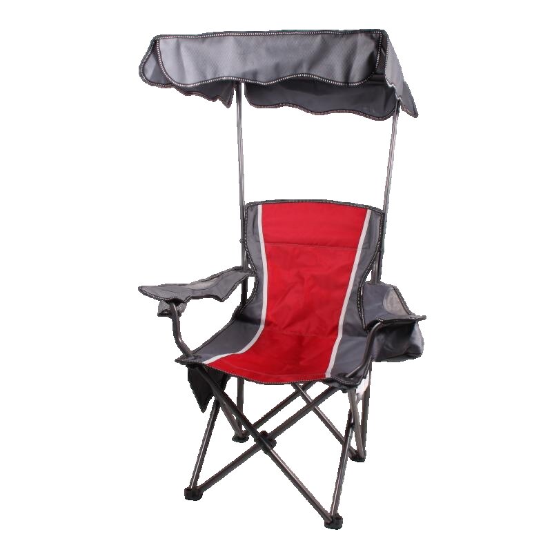 Foldable Canopy Camping Chair with 50+ UPF Sun Shade B304