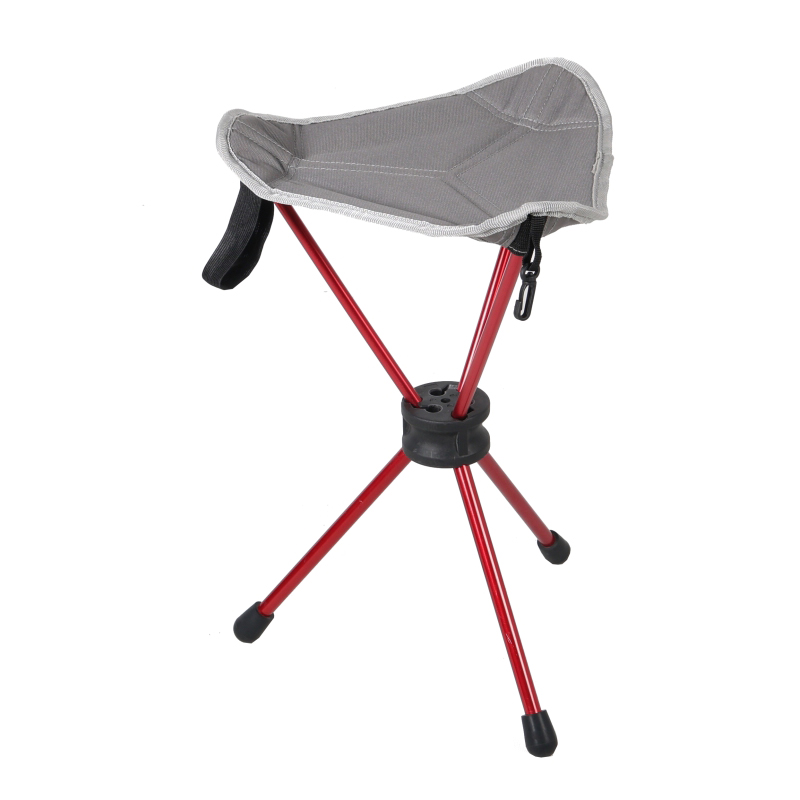 Ultralight camping stool  with retractable legs, F503