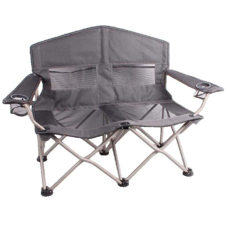 Love Seat With Cup Holder Back Mesh  B322M