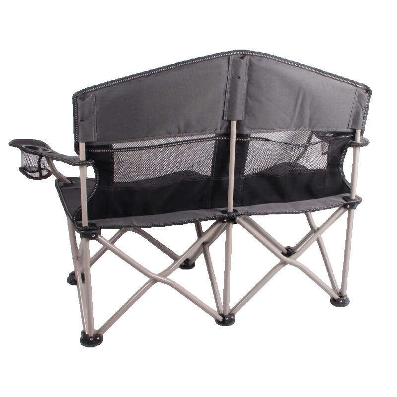 Love Seat With Cup Holder Back Mesh  B322M