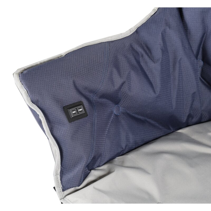 Low-Profile Moon Chair with Stable Tubular Base RC709