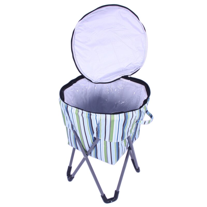 Soft-Sided Folding Cooler Bucket with Lid RC702CM