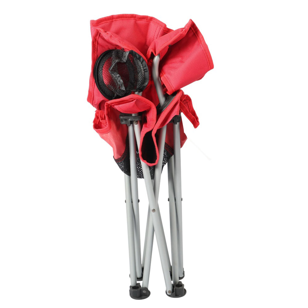 Folding Camping Chair with Mesh Panel & Cup Holder JB303