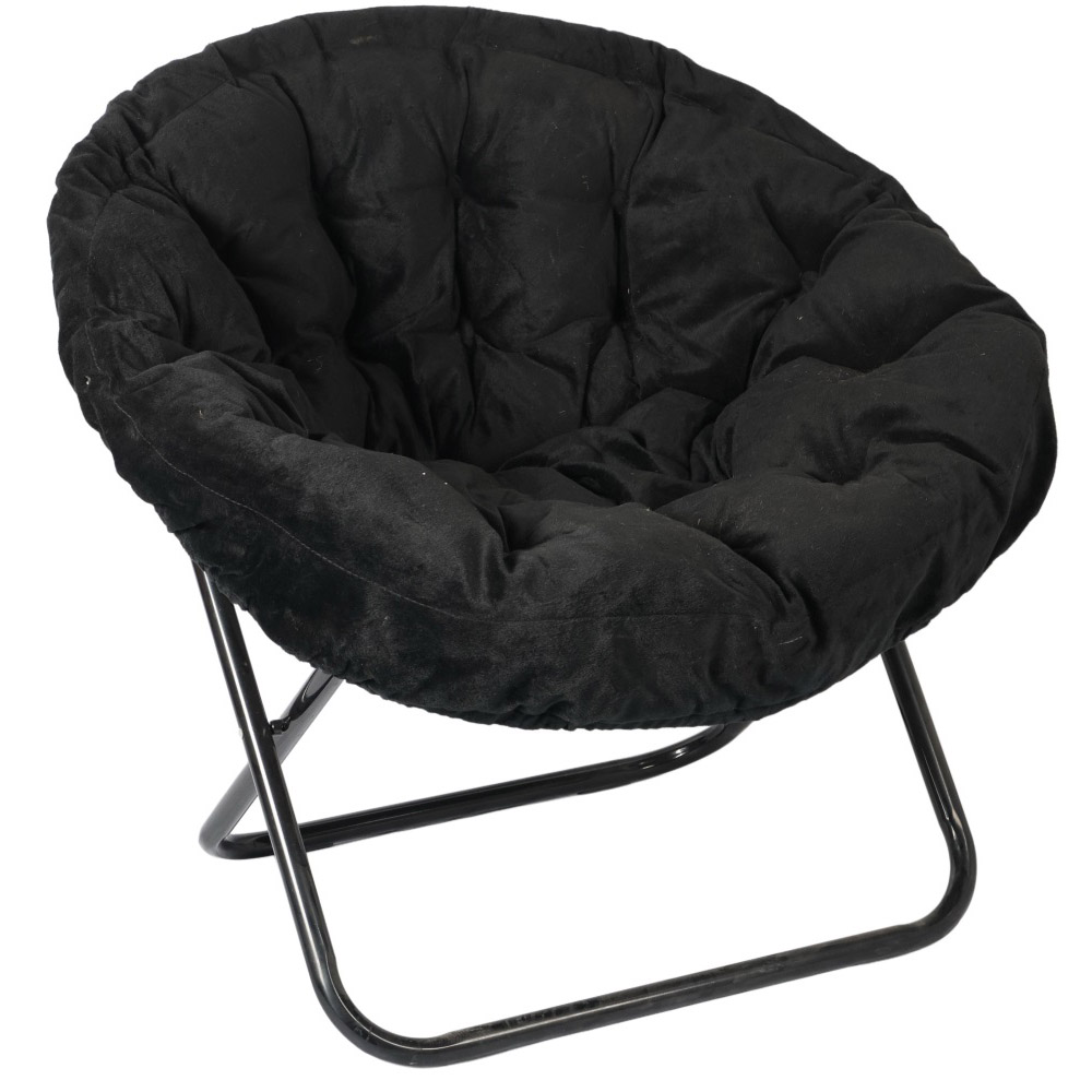 Plush moon chair with headrest support (RC708)