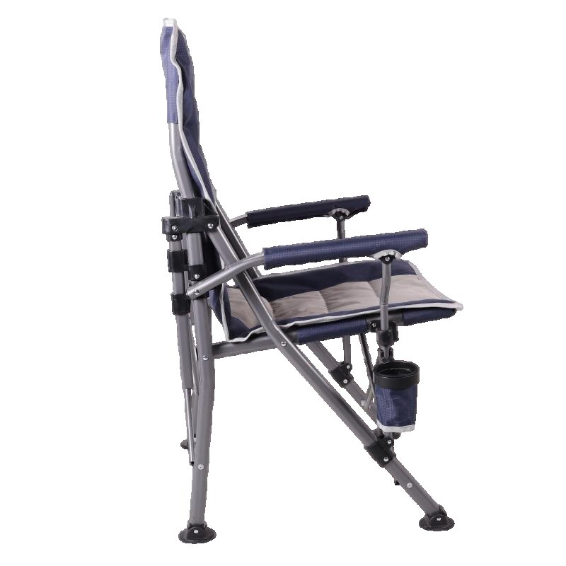 Tilting And Floating Backrest Hardarm Portable Chair TG411