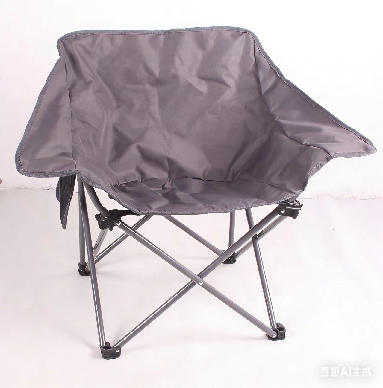 Camping foldable armchair with carry bag