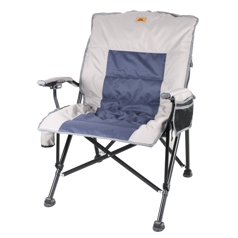 Moveable Backrest Hardarm Portable Chair TG411K