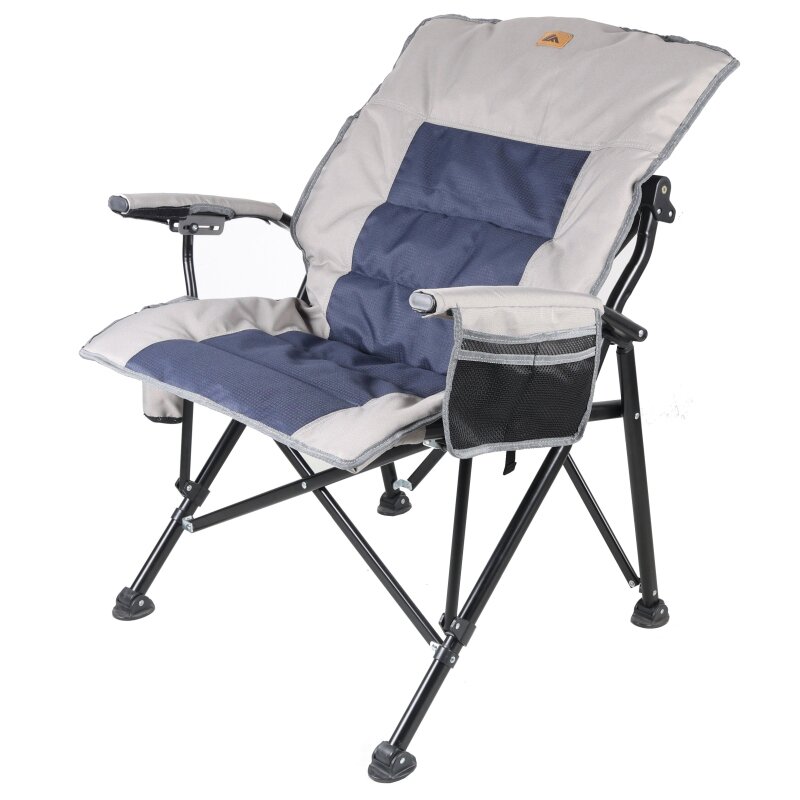 Moveable Backrest Hardarm Portable Chair TG411K