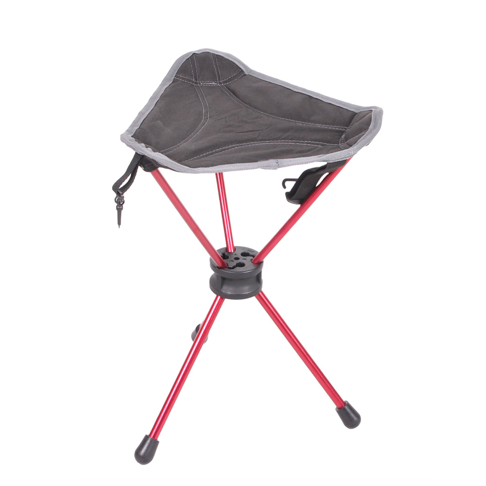 Ultralight camping stool  with retractable legs, F503