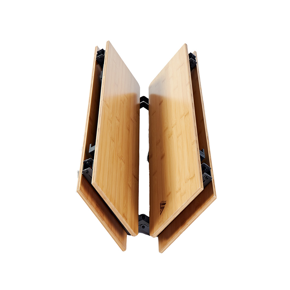 4-Fold Bamboo Top And Multi-Height Adjustable Table BT890